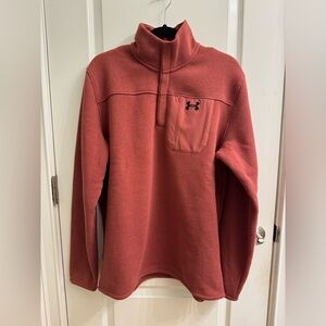 Under Armour Men’s Coldgear 1/4 snap button pullover